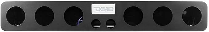 DS18 Hydro EN64-39 High Density Abs 39" Universal Speaker Enclosure, Fits 6 X 4 Speakers and 2 x 1 Tweeters - for All Elements Cars, ATVs, UVTs - No Speakers - Image 6