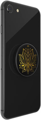 PopSockets Adhesive Phone Grip, Holder, Phone Stand, Celestial - Golden Prana Black - Image 4