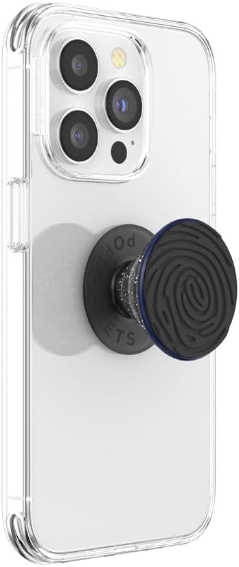 PopSockets Adhesive Phone Grip, Holder, Phone Stand, Black - Imprint Black - Image 2