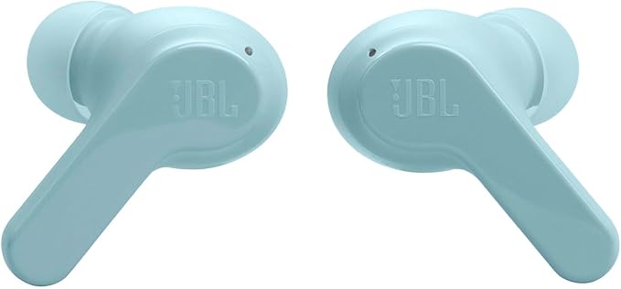 JBL Vibe Beam - True Wireless JBL Deep Bass Sound Earbuds, Bluetooth 5.2, Water & Dust Resistant, Hands-free call with VoiceAware, Up to 32 hours of battery life (Mint) (Renewed) - Image 3