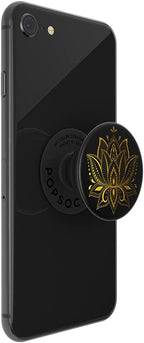 PopSockets Adhesive Phone Grip, Holder, Phone Stand, Celestial - Golden Prana Black - Image 5