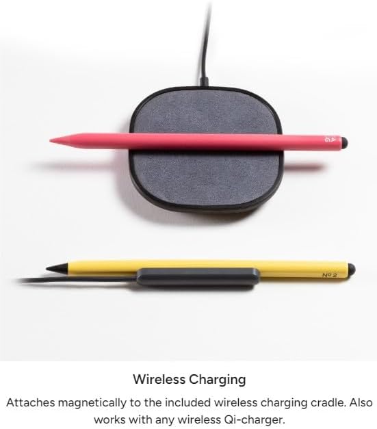 ZAGG Pro Stylus 2 with Active & Capacitive Tips, Palm Rejection, Tilt Recognition, Bluetooth Pairing, Compatible w/iPad Pro 11/12.9 (3,4, & 5 Gen)/Air 10.9/iPad 10.2/9.7/Mini 5/ iPad Air (M2) - Blue - Image 2