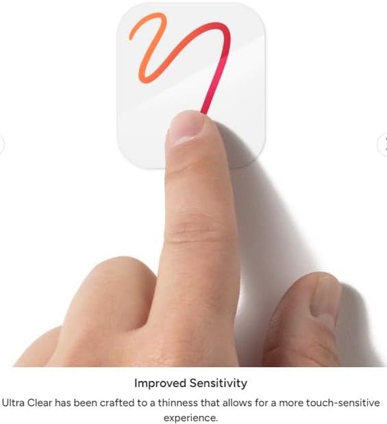 ZAGG Ultra Clear Film Screen Protector for Apple Watch Series 11/10, Watch Size: 42mm – Impact & Scratch Protection, Self-Healing Nano Technology, High-Definition Clarity, Easy Installation - Image 4