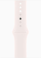 Apple Watch Series 10 [GPS + Cellular, 42mm] - Rose Gold Aluminum Case with Light Blush Sport Band, S/M (Renewed) - Image 5