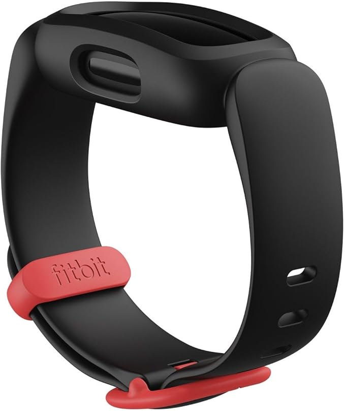 Fitbit Google Fitbit Ace 3 Activity Tracker for Kids 6+, Black/Racer Red, One Size (Renewed) - Image 3