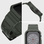 Spigen for Apple Watch Band with Case, Rugged Armor Pro Compatible with Ultra 3/2/1 49mm, Series 11/10 46/42mm, 9/8/7 45/41mm, SE3/SE2/SE/6/5/4 44/40mm Cover Strap - Image 4
