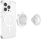 PopSockets Phone Grip for MagSafe, Magnetic Holder, Phone Stand - Clear - Image 6