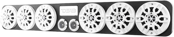DS18 Hydro EN64-39 High Density Abs 39" Universal Speaker Enclosure, Fits 6 X 4 Speakers and 2 x 1 Tweeters - for All Elements Cars, ATVs, UVTs - No Speakers - Image 9