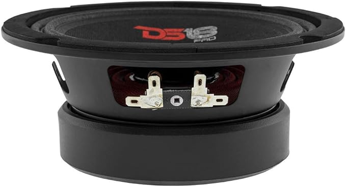 DS18 2X PRO-GM6 Loudspeaker - 6.5", Midrange, Black Steel Basket, 480W Max, 140W RMS, 8 Ohms - Premium Quality Audio Door Speakers for Car or Truck Stereo Sound System (2 Speakers) - Image 3