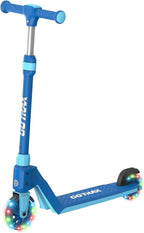Gotrax K03 Kick Scooter for Kids, 5" LED Lighted Wheels and Adjustable Handlebars, Lightweight Design and Anti-Slip Deck, Max Load 110 Lbs, Kids Scooter for Boys & Girls Ages 3+, Blue by GOTRAX