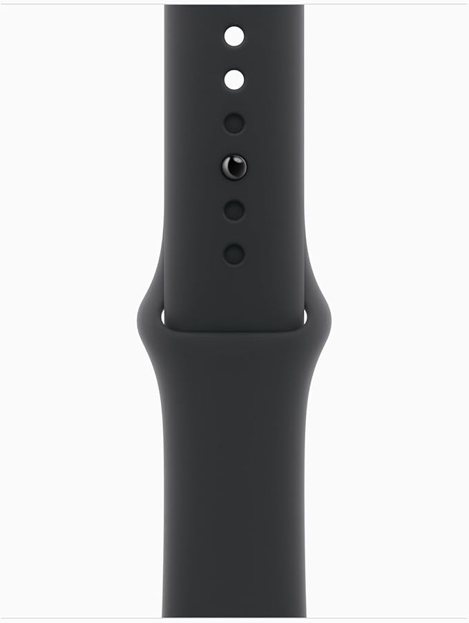Apple Watch SE 3 [GPS + Cellular, 40mm] Starlight Aluminum Case with Black Sport Band, S/M (Renewed) - Image 3