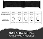 Solace Bands Imperium Adapt Wide Adjustable Nylon Braided Watch Band - Compatible with All Apple Watches - Solace Apple Watch Bands for Women & Men - Smart Watches Band Series 11-1, Ultra, SE - Image 3
