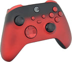 Custom Controllerzz Designer Series Custom Wireless Controller for PC, Windows, Xbox Series X/S & Xbox One - Multiple Designs Available (Red & Black w/Red Inserts) - Image 2