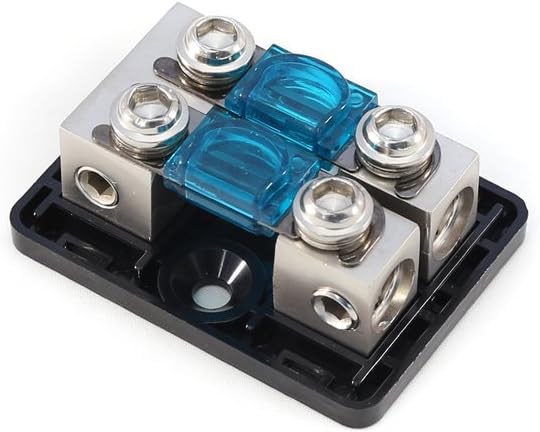 KnuKonceptz Bassik 2 Way Mini ANL Fuse Distribution Block - 1/0 Gauge to 4 Gauge - 80 Amp - Image 2