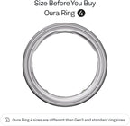 Oura Ring 4 - Brushed Silver - Size 13 - Sleep, Activity, Women’s Health, AI Advisor, Up to 8 Days of Battery Life, Size Before You Buy, Android & iOS Compatible - Image 2