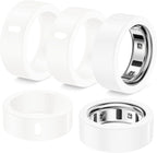 5 Pack Ring Cover Compatible with Oura Ring Gen 4/Oura Ring Gen 3 Horizon/Heritage, Abrasion-Resistant TPU Case for Oura Ring Protector Accessories for Oura Size 12 by Hexasider