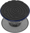 PopSockets Adhesive Phone Grip, Holder, Phone Stand, Black - Imprint Black by PopSockets