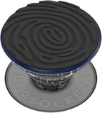 PopSockets Adhesive Phone Grip, Holder, Phone Stand, Black - Imprint Black by PopSockets