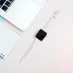 Thin Slim Band Compatible with Apple Watch 38mm 40mm 41mm 42mm 44mm 45mm 46mm 49mm, Replacement Silicone Sport Strap for iWatch Series 11/10/9/8/7/6/5/4/3/2/1 Ultra SE Women Men, Light Blush - Image 2
