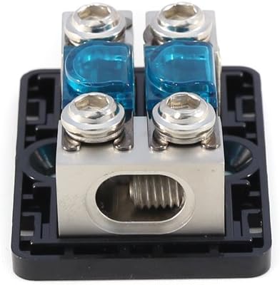 KnuKonceptz Bassik 2 Way Mini ANL Fuse Distribution Block - 1/0 Gauge to 4 Gauge - 80 Amp - Image 3