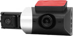 Drfeify 3 Channel Dash Cam, 1080P HD Front Rear Interior Car Camera with 170 Wide Angle WDR Loop Recording, for Cars Taxis - Image 4