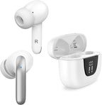 Ear bud Bluetooth 5.3 Wireless Earbuds ear phone with mic Noise Cancelling Waterproof Earphones blue tooth Headphones for iPhone Android ear phones 60H Playtime &Charging Case, Hi-Fi Stereo Bass by NINIBER