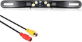 License Plate Backup Camera AHD 1080P Metal 170 Degree Wide Night Vision Rear View Reverse Camera IP69K Waterproof Parking Camera for 12-24V Car Vehicle SUV RV by GLK