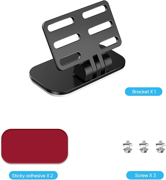 PixelMan Rear Camera Mount - Dash Cam Windshield Bracket for Car, SUV, Truck, RV - Rearview Mirror Backup Camera Holder for Auto Recorder - Image 7