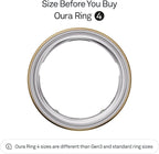 Oura Ring 4 - Gold - Size 13 - Sleep, Activity, Women’s Health, AI Advisor, Up to 8 Days of Battery Life, Size Before You Buy, Android & iOS Compatible - Image 2