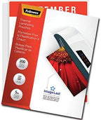 Fellowes Thermal Laminating Pouches, ImageLast, Jam Free, Letter Size, 5 Mil, 200 Pack (5245301), Clear - Image 4