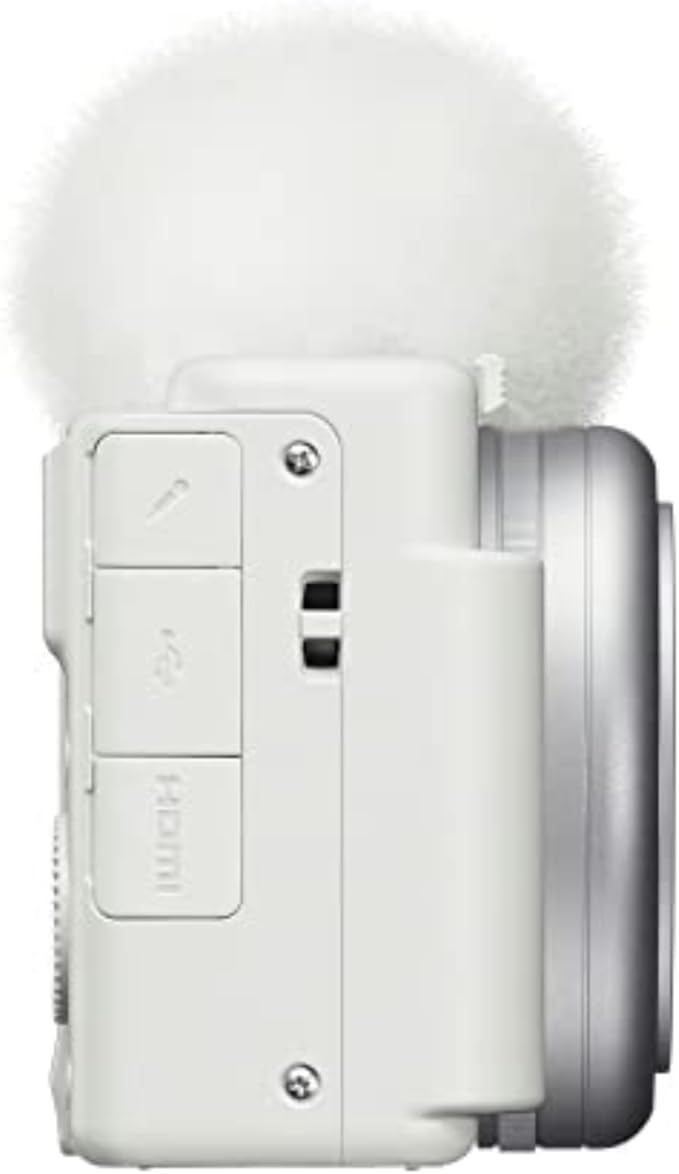 Sony ZV-1F Vlog Camera for Content Creators and Vloggers White - Image 9