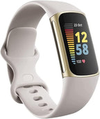 Fitbit Charge 5 Advanced Fitness & Health Tracker with Built-in GPS, Stress Management Tools, Sleep Tracking, 24/7 Heart Rate and More, One Size (S &L Bands Included) (Renewed) by Amazon+Renewed