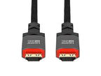 Monoprice 8K Certified Ultra High Speed HDMI Cable - 20 Feet - Black | Braided - HDMI 2.1, 8K@60Hz, 4k@120Hz, 48Gbps, HDR, VRR, CL3 in-Wall Rated - Image 4