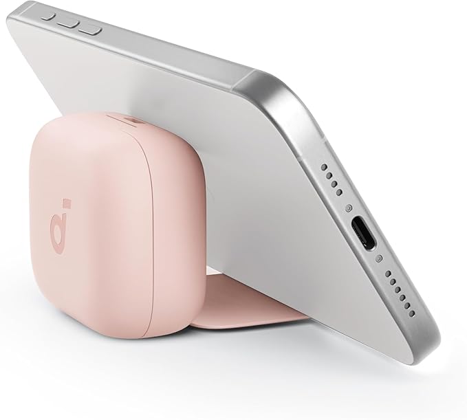 Soundcore P30i by Anker Noise Cancelling Earbuds, Strong and Smart Noise Cancelling, Powerful Bass, 45H Playtime, 2-in-1 Case and Phone Stand, IP54, Wireless Earbuds, Bluetooth 5.4 (Pink) - Image 8