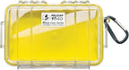 Pelican 1040 Micro Case (Yellow/Clear) by Pelican
