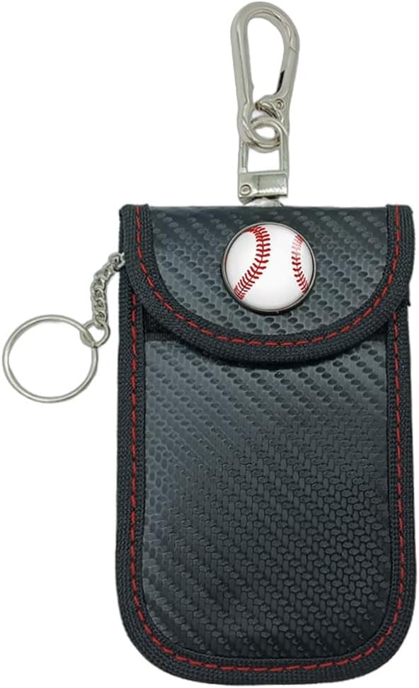 Faraday Bags, Car RFID Blocking Holder Pouch Key Fob Protector Cage, Signal Block Anti-Theft Fob Case by WESTCREEKS