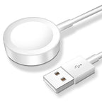   for Apple Watch Charger Magnetic Fast Charging Cable [Portable] Magnetic Wireless Charging Compatible with iWatch Series Ultra/9/8/7/6/SE/SE2/5/4/3/2-[4.9FT] White by Accessoriesforphoneandelectricproducts
