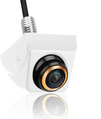 AHD 1080P Backup Camera - 170° Adjustable Fisheye Lens, Front/Side/Rear View Camera for Car, SUV, RV, Trailer, Camper, Van, Pickup Truck (White) by SOEKAVIA