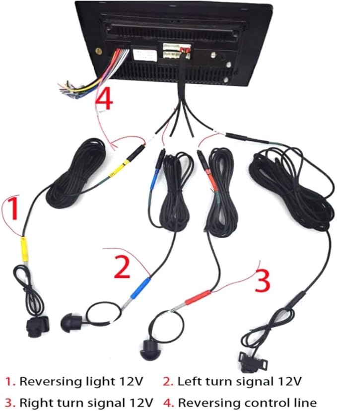 BY-J 360-Degree Panoramic Camera System for Android, 3D 1080P, with Mounting Accessories and Video Cables (360 Camera-1080P) - Image 5