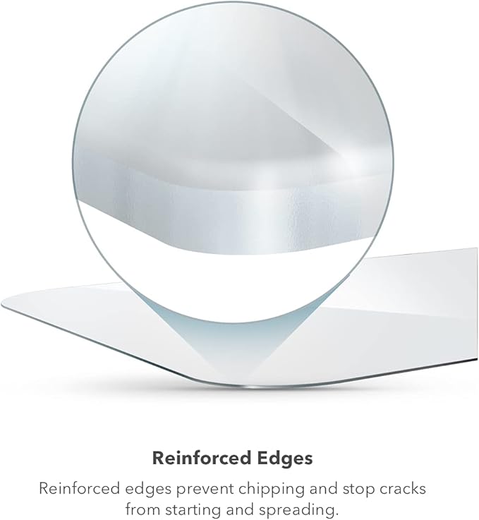 ZAGG Glass+ Screen Protector for iPhone 13 mini – High-Definition Tempered Glass – InvisibleShield, Impact & Scratch Protection - Image 3