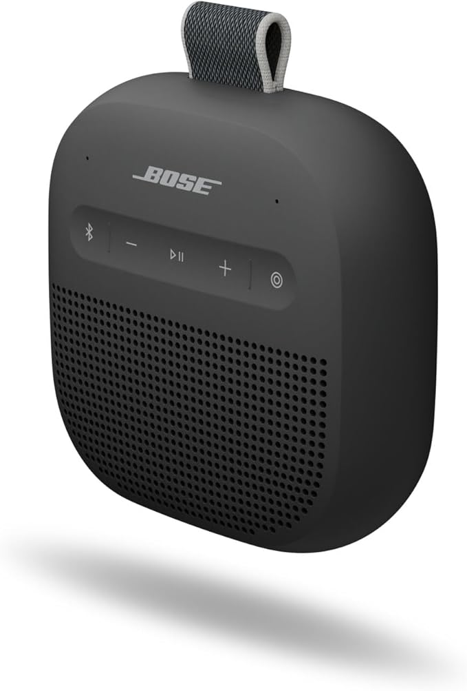Bose SoundLink Micro Portable Bluetooth Speaker (2nd Gen), Wireless Outdoor Speaker, Up to 12 Hours Battery Life, Waterproof and Dustproof, Black - Image 4