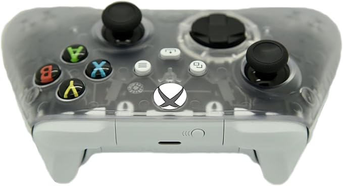 Wireless Custom Controller Compatible with PC, Windows 10+, Series X/S & One (Series X/S Clear) - Image 3