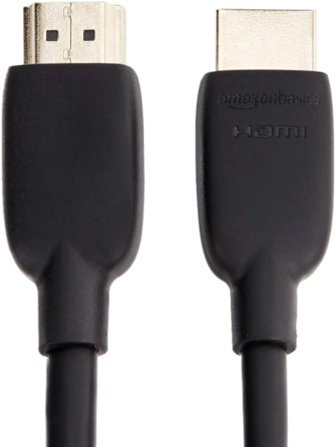 Amazon Basics Ultra High Speed HDMI 2.1 Cable, 48Gbps, 8K@60Hz 4K@120Hz Certified, 10 Feet, Compatible with PS5/Xbox/TV/Monitor, Black - Image 3