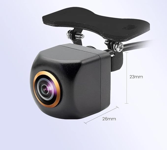 Car Backup Camera Reversing Camera Car Rear View Camera Fisheye Full HD Night Vision Reverse AHD 4 Pin Vehicle Parking 170° Golden Lens 1920x1080P(GTA-AHD) - Image 8