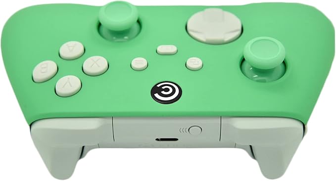 Custom Controllerzz Designer Series Custom Wireless Controller for Xbox Series X/S, Xbox One, & PC - Multiple Designs Available (Green Mint W/White Inserts) - Image 3