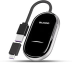 ZUCWO 2-in-1 Wireless CarPlay Adapter and Android Auto Adapter – Converts Wired to Wireless for Cars 2016+, Plug & Play, USB-A to USB-C for iOS10+/Android 11+ by ZUCWO