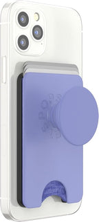 PopSockets Phone Wallet for MagSafe, Phone Card Holder with Grip, Purple - Deep Periwinkle - Image 2