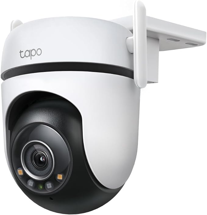 TP-Link Tapo 2K QHD Outdoor Pan/Tilt Wi-Fi Security Camera, 360° View, Motion Tracking, Color Night Vision, Free Person/Vehicle/Motion Detection, Cloud & SD Card Storage, 24/7 Recording, Tapo C520WS… by Tapo