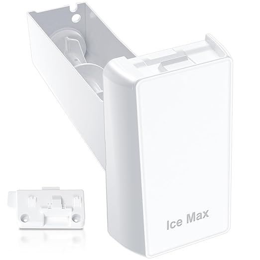 Upgraded DA97-20156A DA97-20156B Refrigerator Ice Bucket Replacement Compatible with Samsung Ice Maker Tray RF27T5201SR, RF28R7351SR, RF28R7201SR, RF28R7351SG Ice Tray Container Assembly by PoolkeyHomeAppliancePartsReplacement
