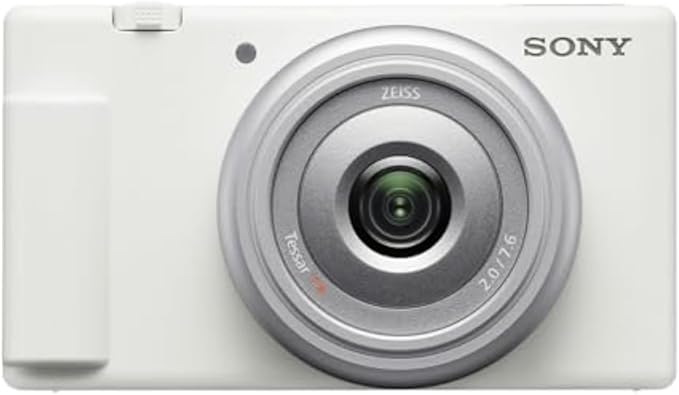Sony ZV-1F Vlog Camera for Content Creators and Vloggers White - Image 3